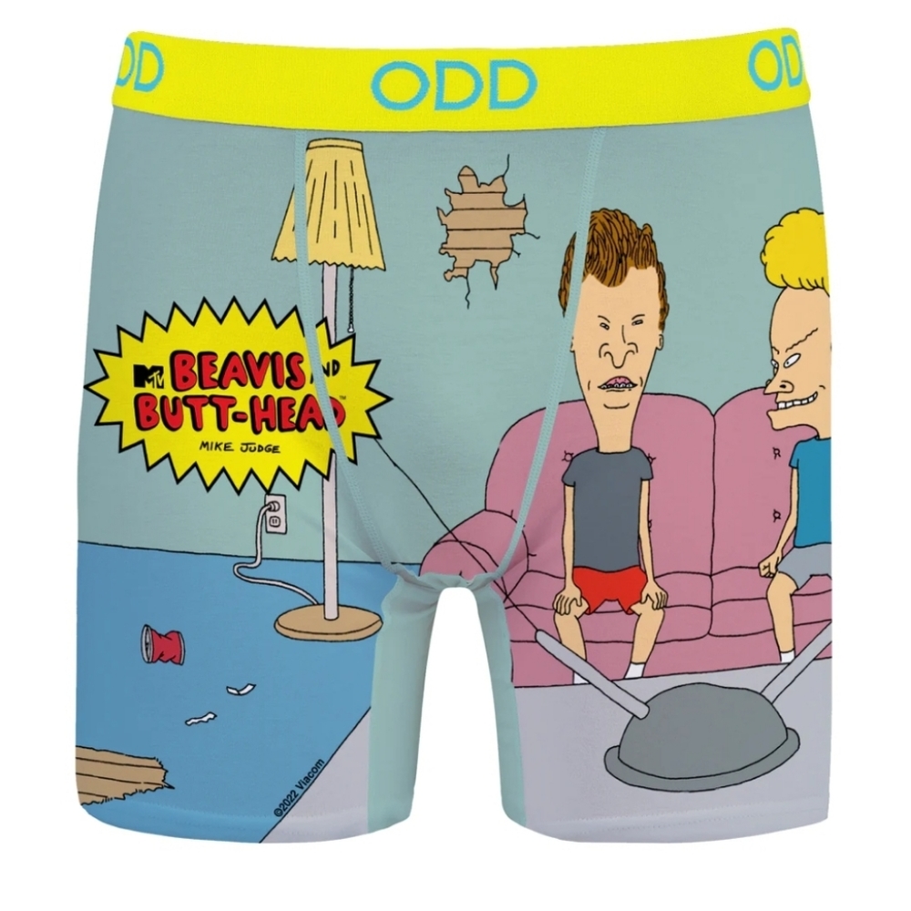 Beavis and Butthead Odd Sox Boxer Briefs, Size XL,  New, X-Large, Mike Judge